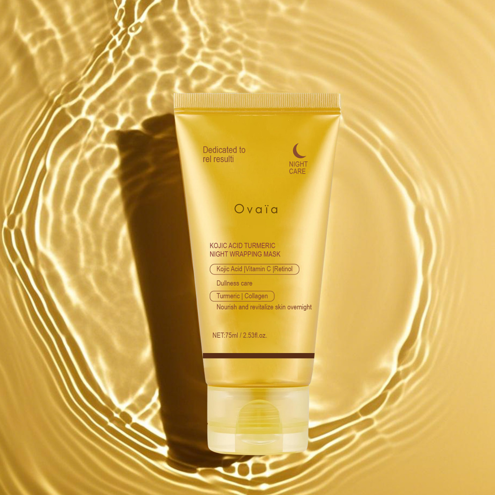 Ovaïa – Mascarilla Coreana con Cúrcuma y Colágeno